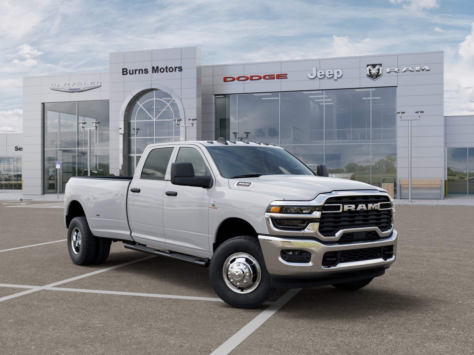 New 2026 Bright White Clear-Coat Exterior Paint Ram Tradesman Dually image 31
