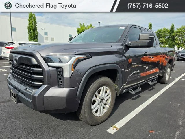 Used 2022 Magnetic Gray Metallic Toyota SR5 image 1