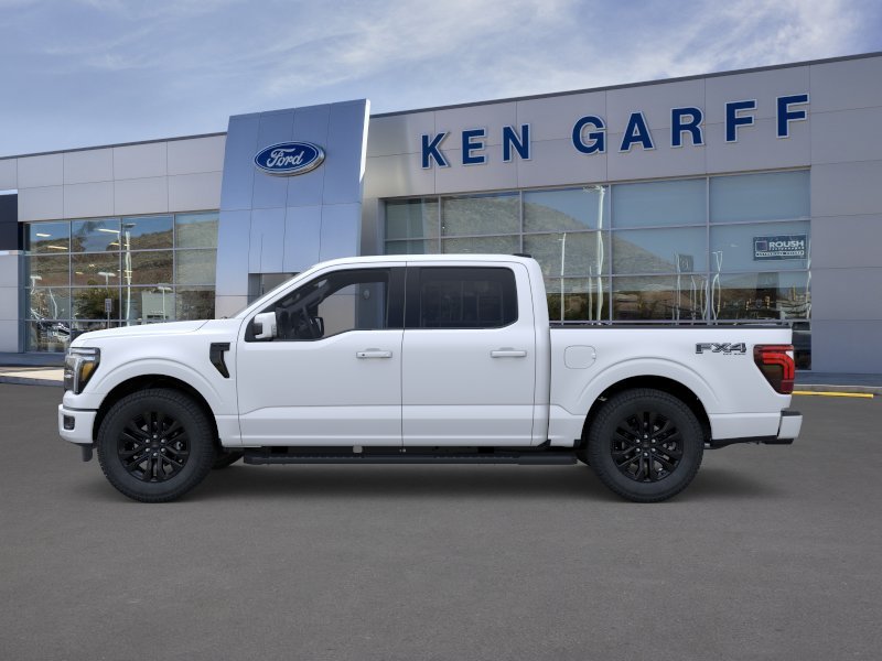 New 2026 Star White Metallic Tri-Coat Ford LARIAT image 3