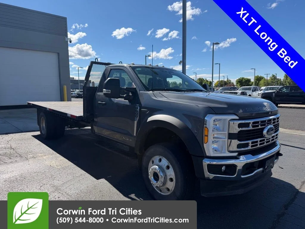 Used 2024 Carbonized Gray Metallic Ford XLT image 1