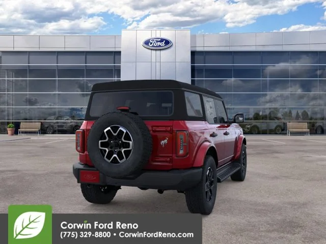 New 2026 Ruby Red Metallic Tinted Clearcoat Ford Outer Banks image 8
