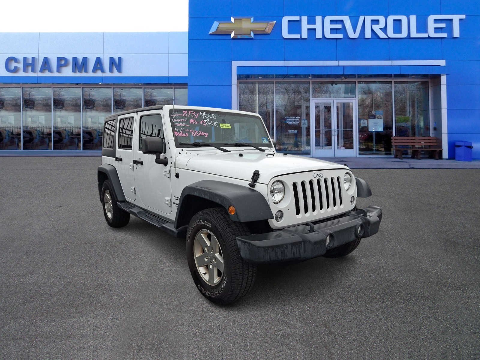 2016 Jeep Wrangler Unlimited Sport