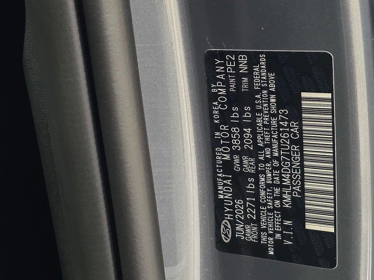 New 2026 Ecotronic Gray Hyundai SEL Sport Plus image 34