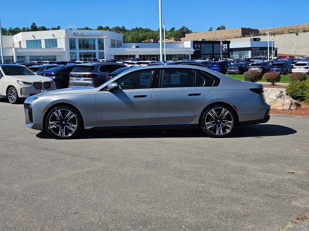 Certified Used 2025 Frozen Pure Grey Metallic BMW 760i xDrive image 4