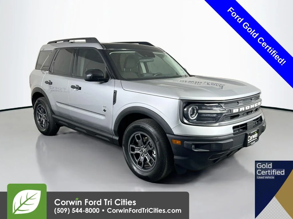 Certified Used 2021 Iconic Silver Metallic Ford Big Bend image 1