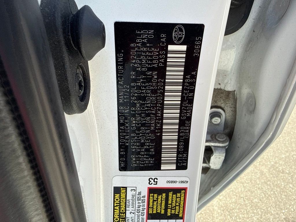 Used 2023 Beige Toyota XSE V6 image 22
