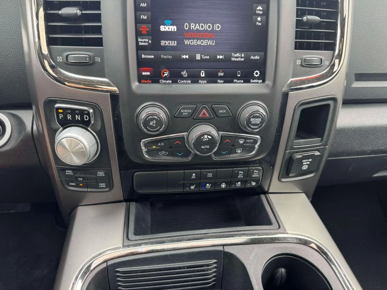 Used 2018 Bright White Clearcoat RAM Night Crew Cab 4x4 57