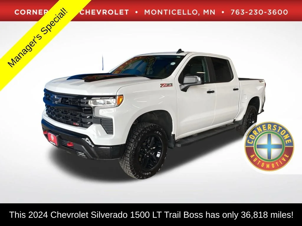 Used 2024 White Chevrolet LT Trail Boss image 1