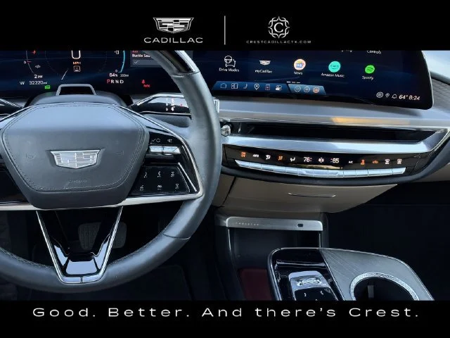 Used 2024 Stellar Black Metallic CADILLAC Luxury 3 image 13