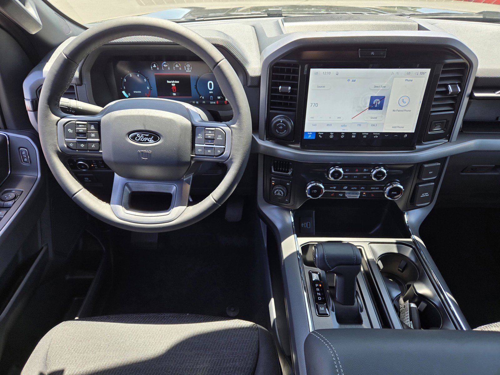 New 2026 Agate Black Metallic Ford XLT image 8