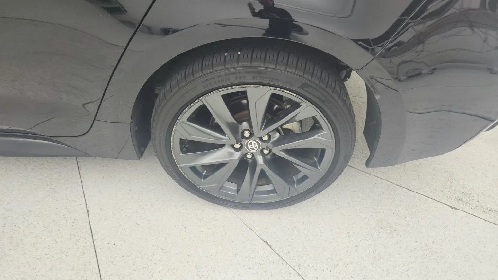 Used 2025 Black Toyota SE image 28