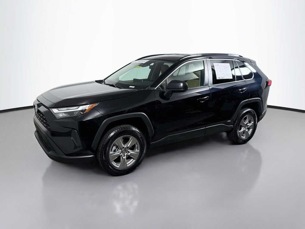 Used 2024 Midnight Black Metallic Toyota Hybrid LE image 3