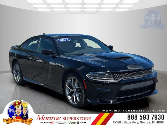 Certified Used 2023 Black Dodge GT image 1