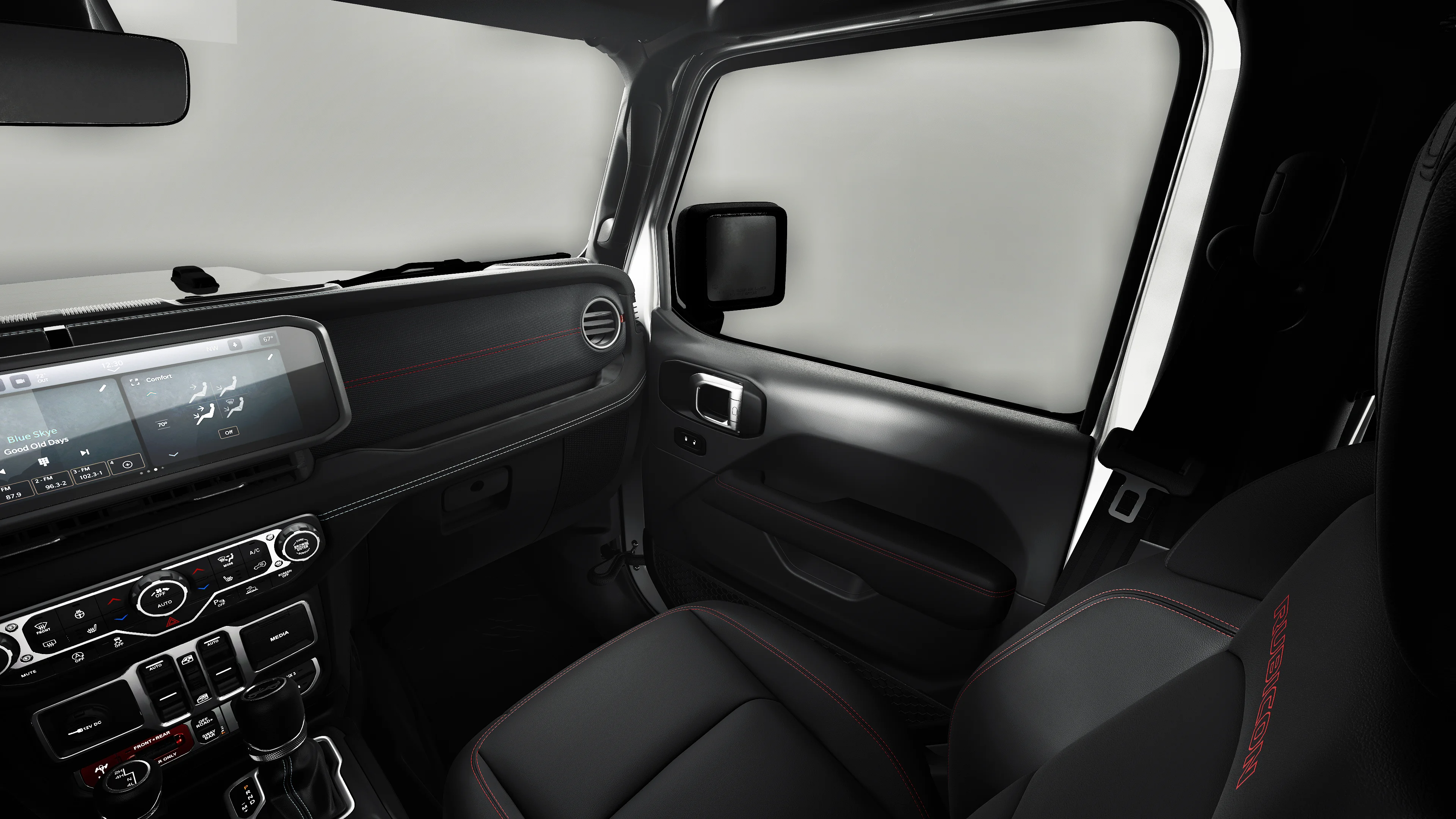 New 2027 Bright White Clear-Coat Paint Jeep Rubicon image 19