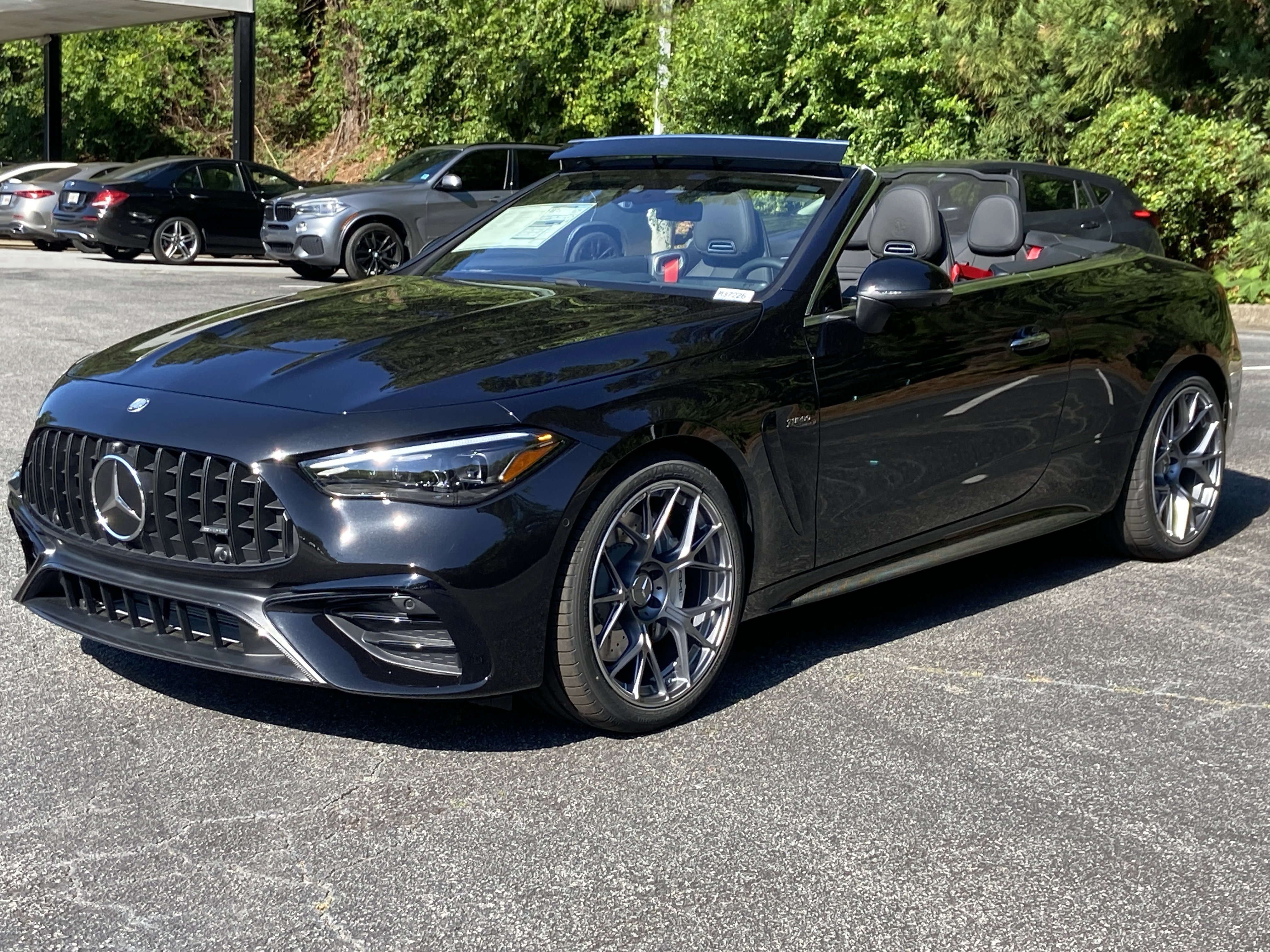 New 2026 Obsidian Black Metallic Mercedes-Benz AMG® CLE 53 4MATIC®+ Cabriolet image 3