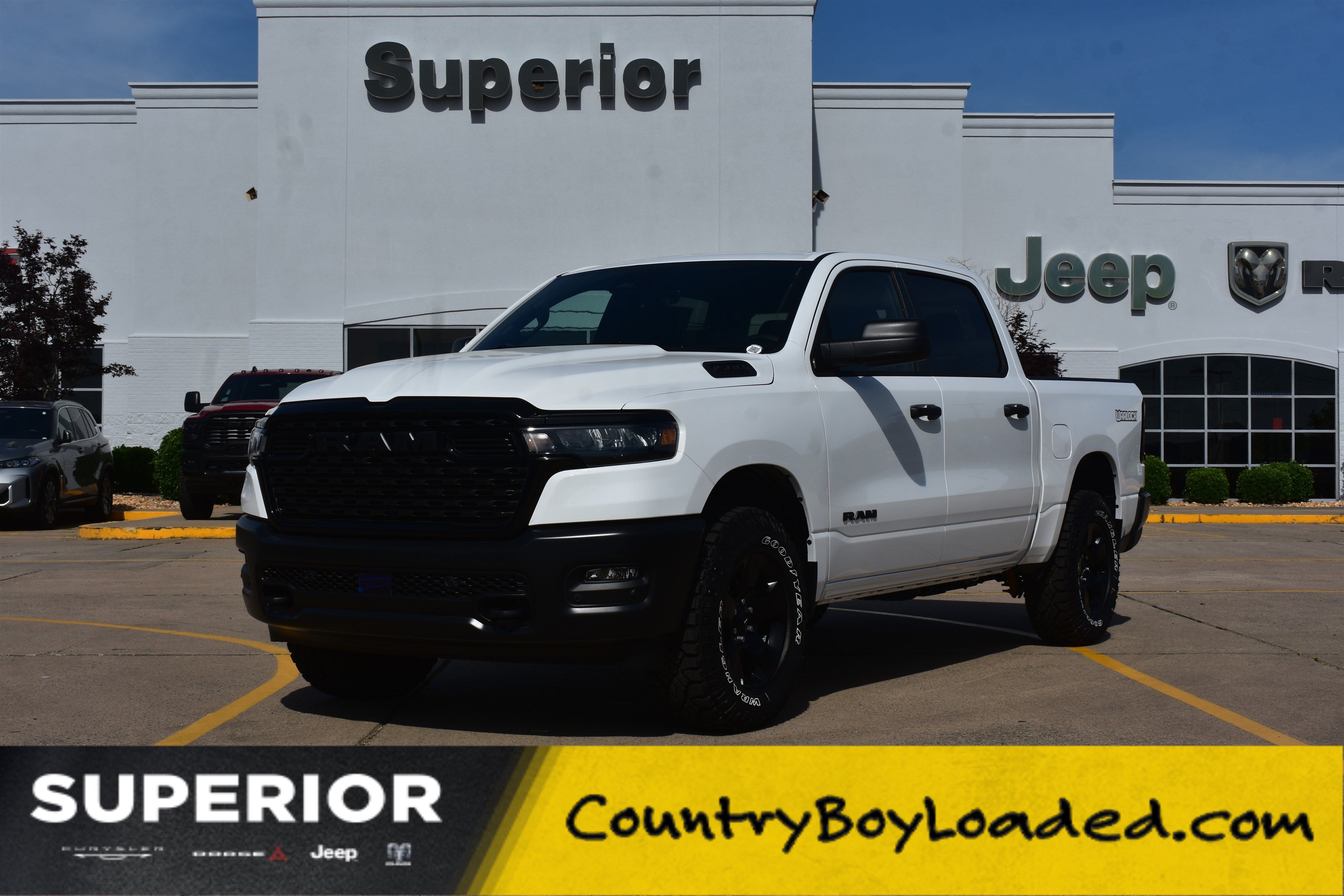 New 2026 Bright White Clear-Coat Exterior Paint RAM Warlock image 1
