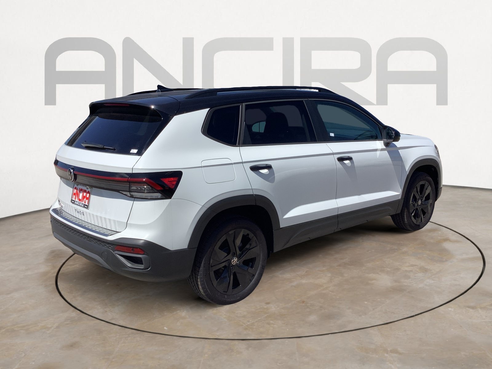 New 2026 Pure White w/Deep Black Roof Volkswagen SE Black image 8