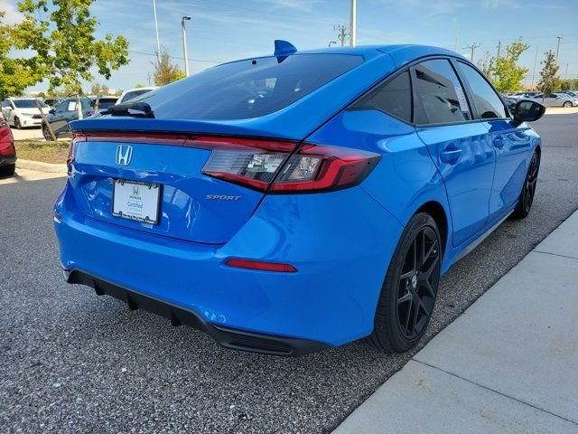 Certified Used 2024 Boost Blue Pearl Honda Sport image 6