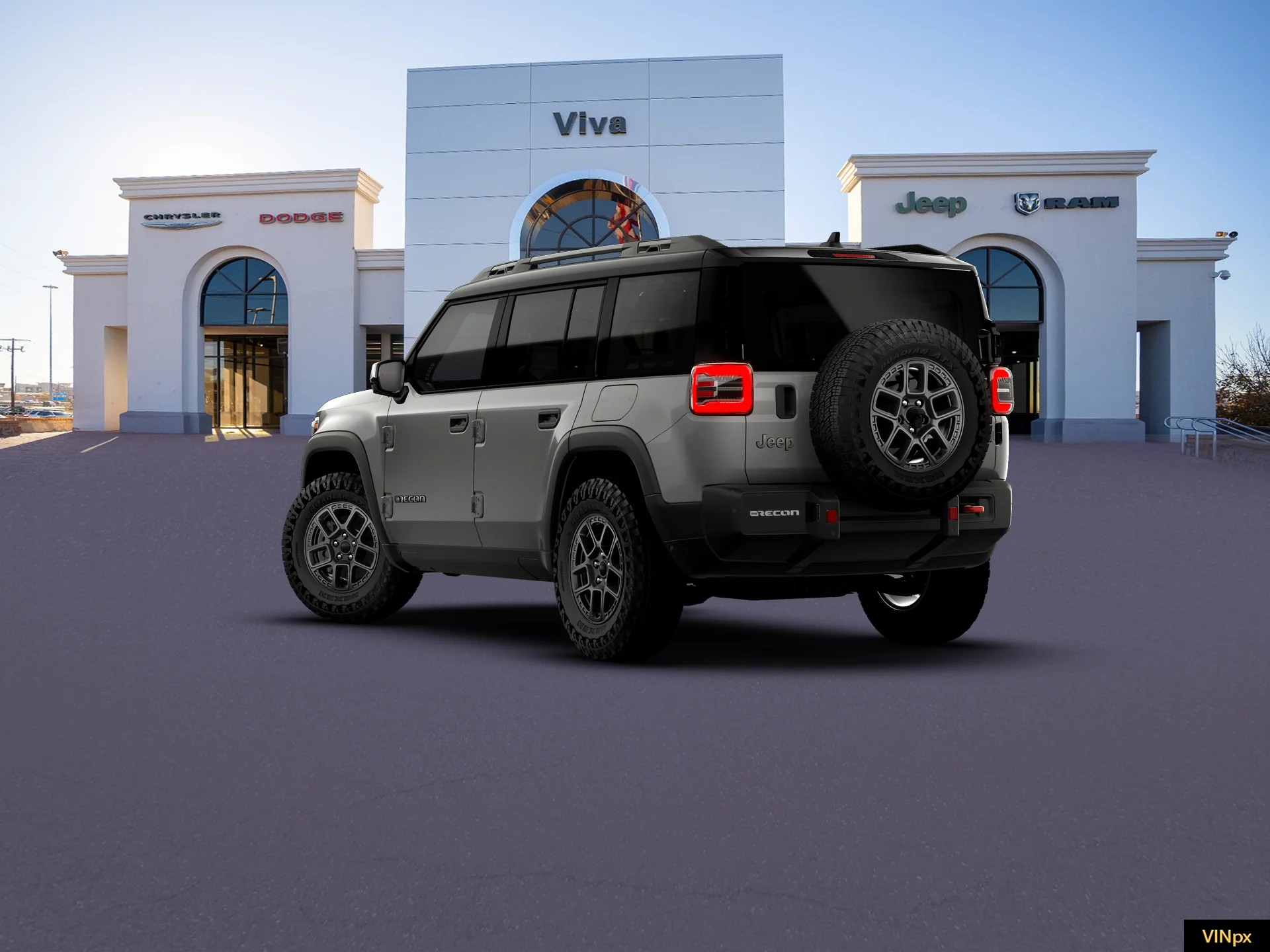 New 2026 Ceramic Gray Clear-Coat Exterior Paint Jeep Moab image 5