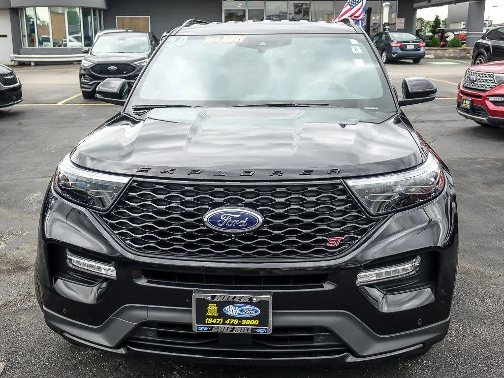 Used 2020 Agate Black Metallic Ford ST image 4