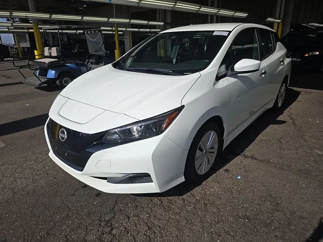 Certified Used 2025 Glacier White Nissan S image 1