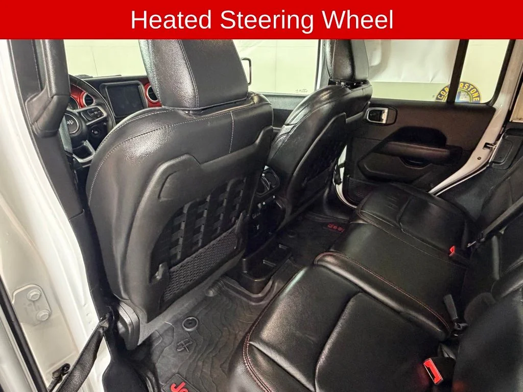Used 2019 Bright White Clearcoat Jeep Unlimited Rubicon image 15