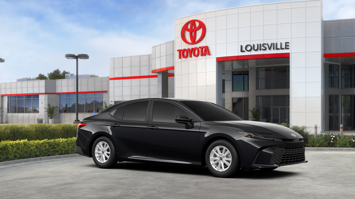 New 2026 Midnight Black Metallic Toyota LE image 14