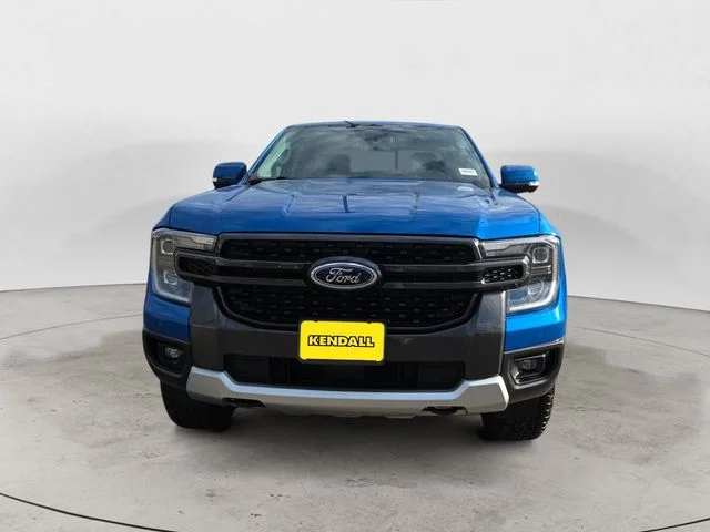 Certified Used 2025 Blue Metallic Ford Lariat image 2