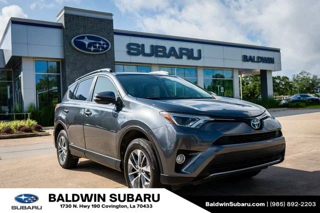 Used 2018 Magnetic Gray Metallic Toyota Hybrid XLE image 1