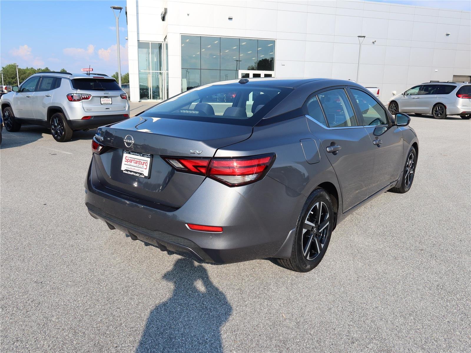 Used 2024 Gun Metallic Nissan SV image 16