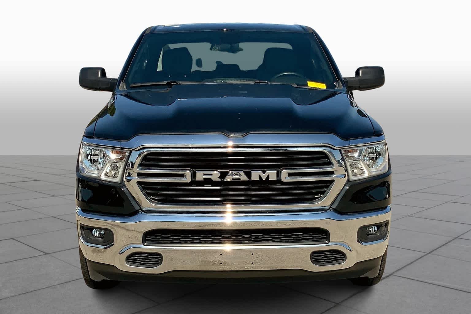 Used 2021 Diamond Black Crystal Pearlcoat Ram Lone Star image 4