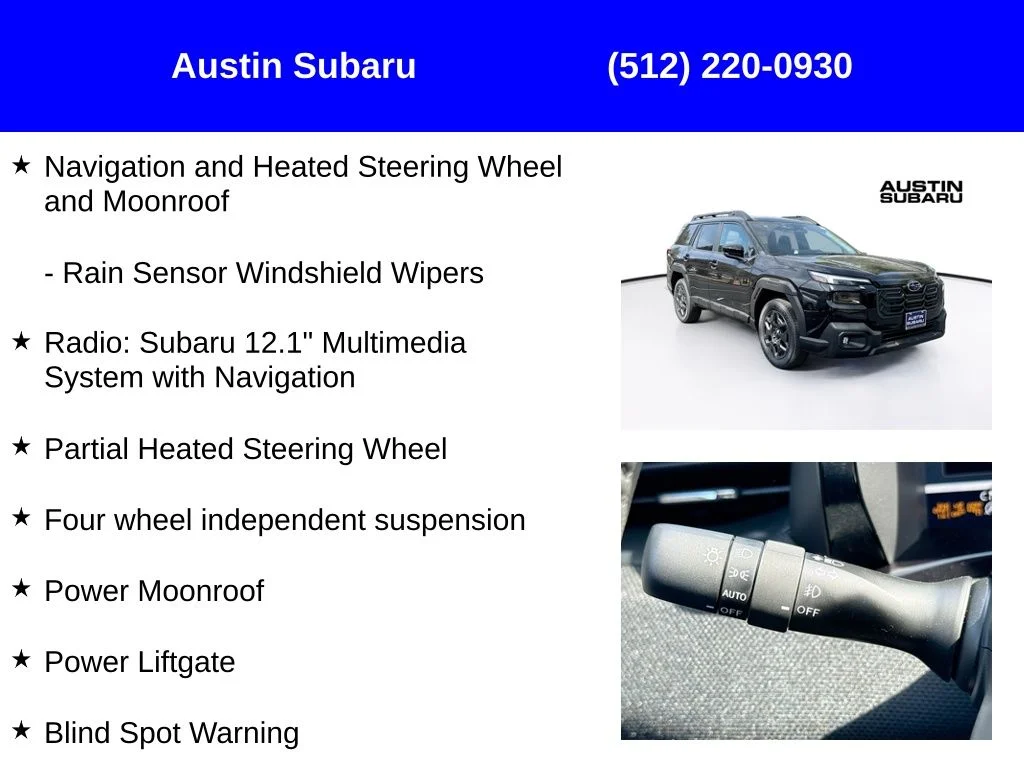 New 2026 Black Subaru Premium image 17