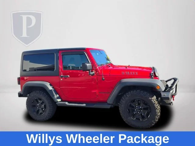 Used 2016 Firecracker Red C Jeep Willys Wheeler image 6