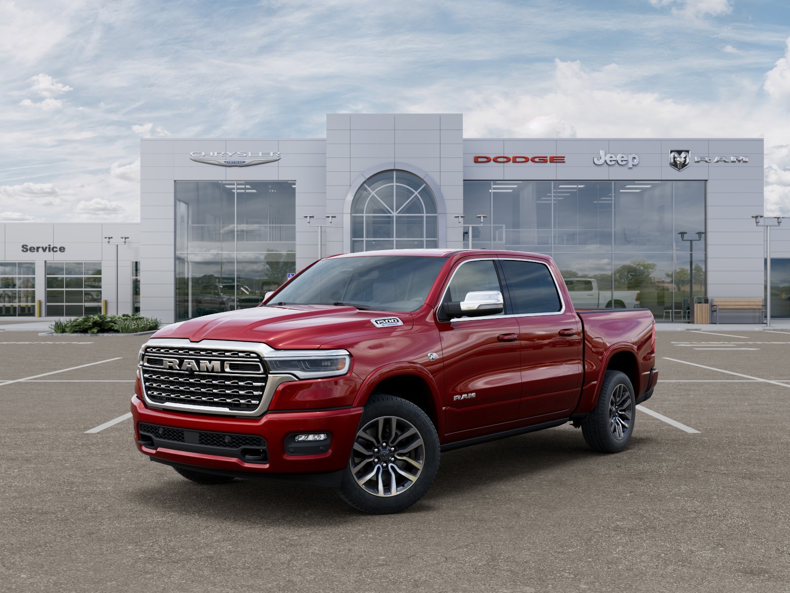 New 2026 Molten Red Pearl-Coat Exterior Paint RAM Limited image 19