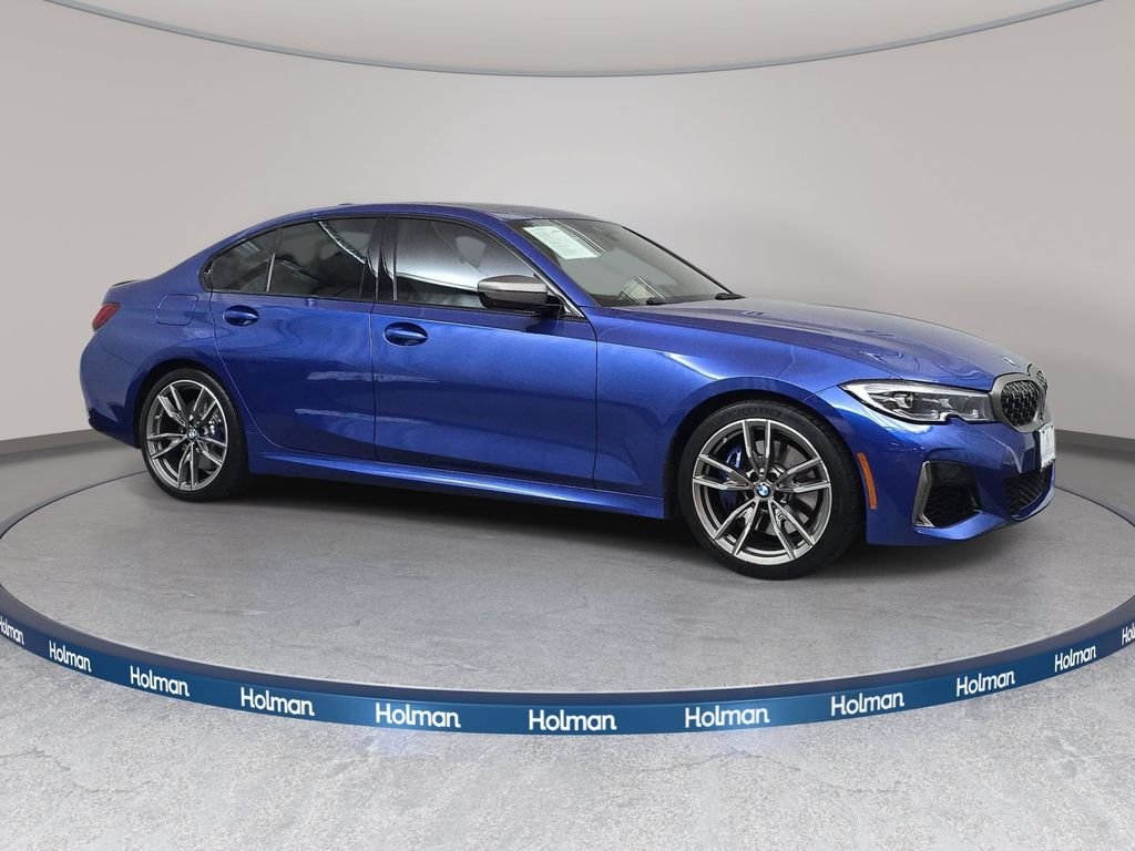 Used 2022 Portimao Blue Metallic BMW M340i image 4