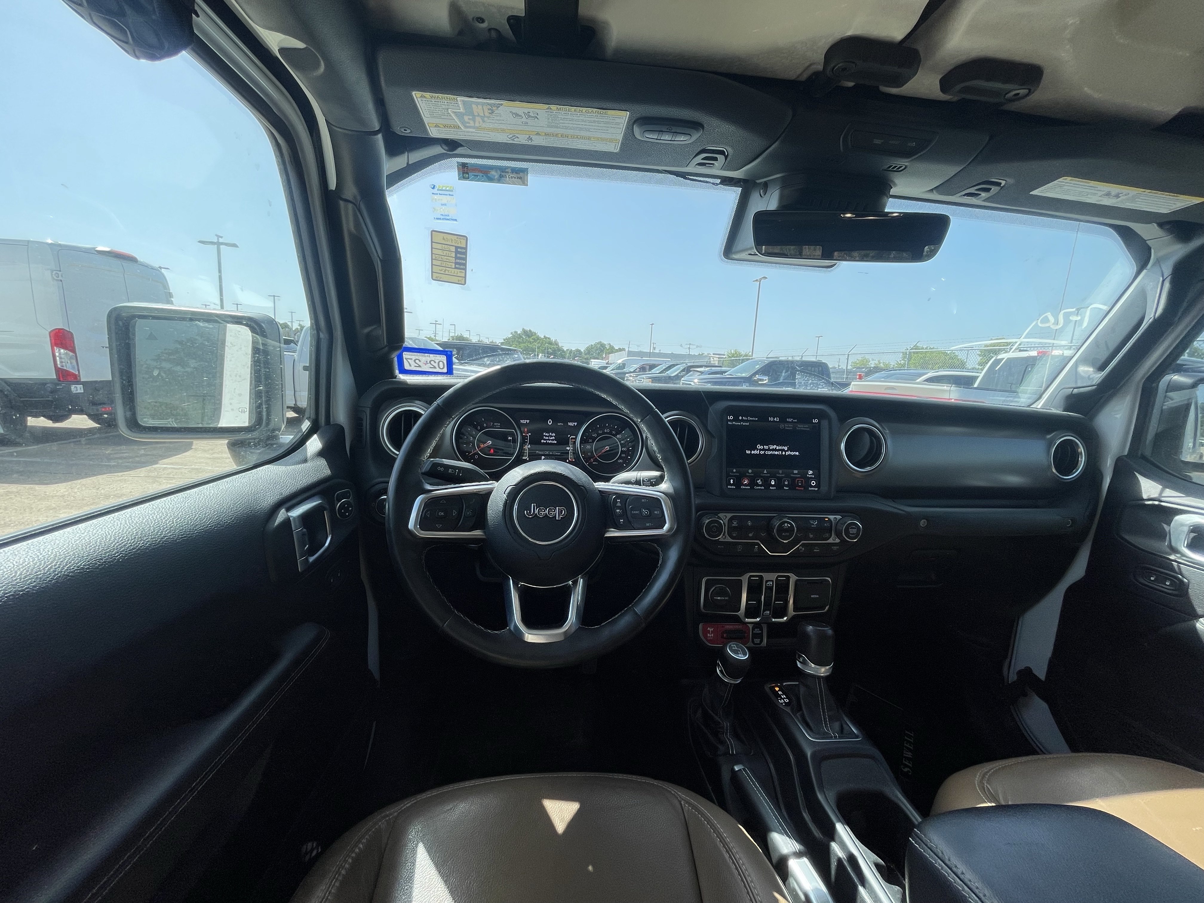 Used 2020 Bright White Clearcoat Jeep Rubicon image 5