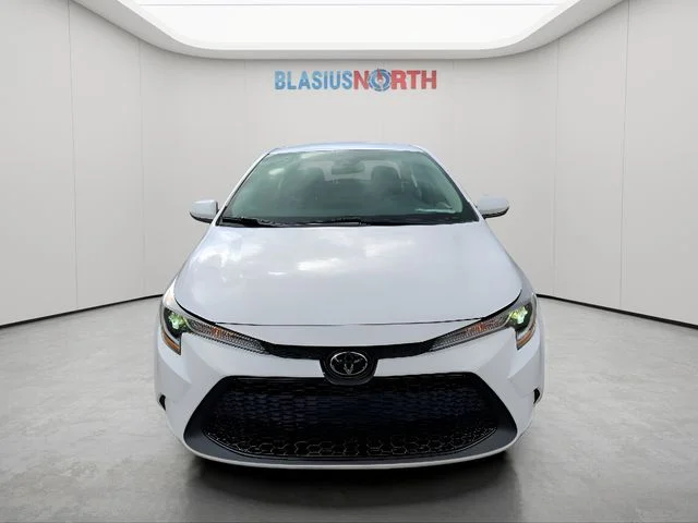 Used 2022 White Toyota LE image 2