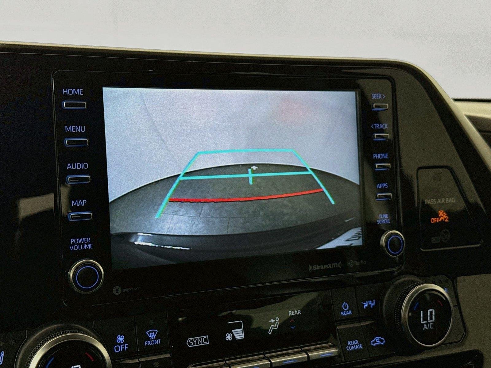 Used 2021 Midnight Black Metallic Toyota XLE image 24
