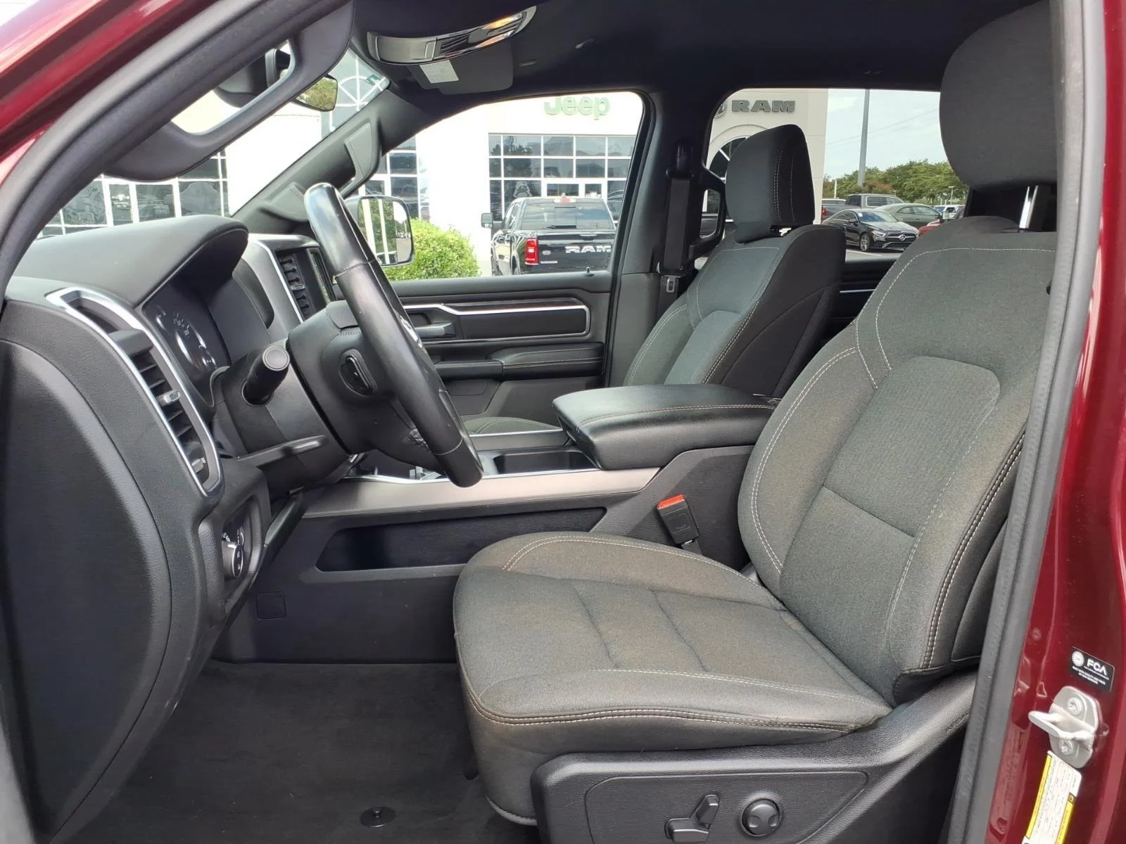 Used 2024 Delmonico Red Pearlcoat Ram Big Horn image 18
