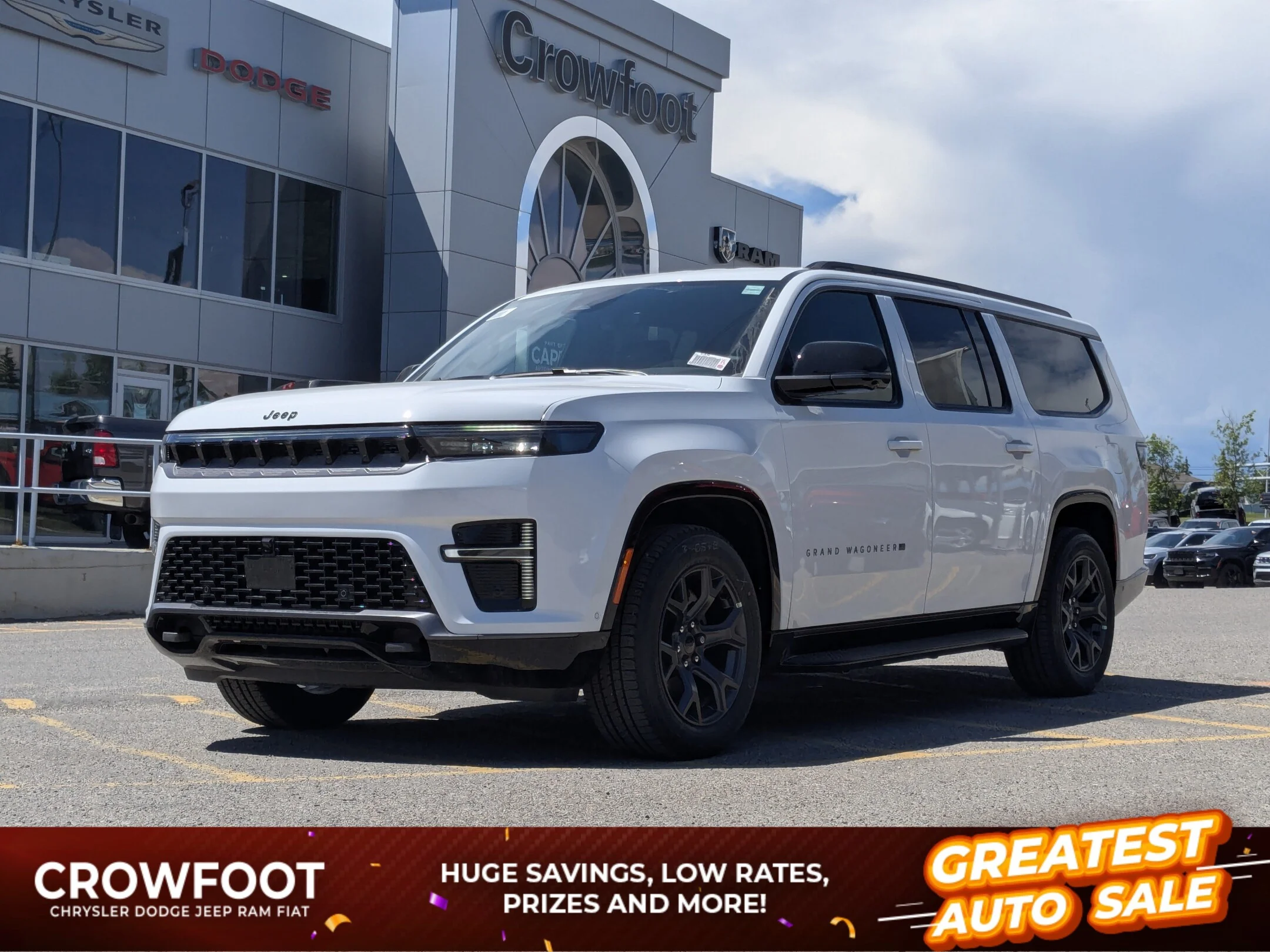 New 2026 White Jeep Limited Altitude - - HD Tow Pkg - Altitude Pkg - Quadra-Lift Air Susp - Nappa Leather & More! image 1