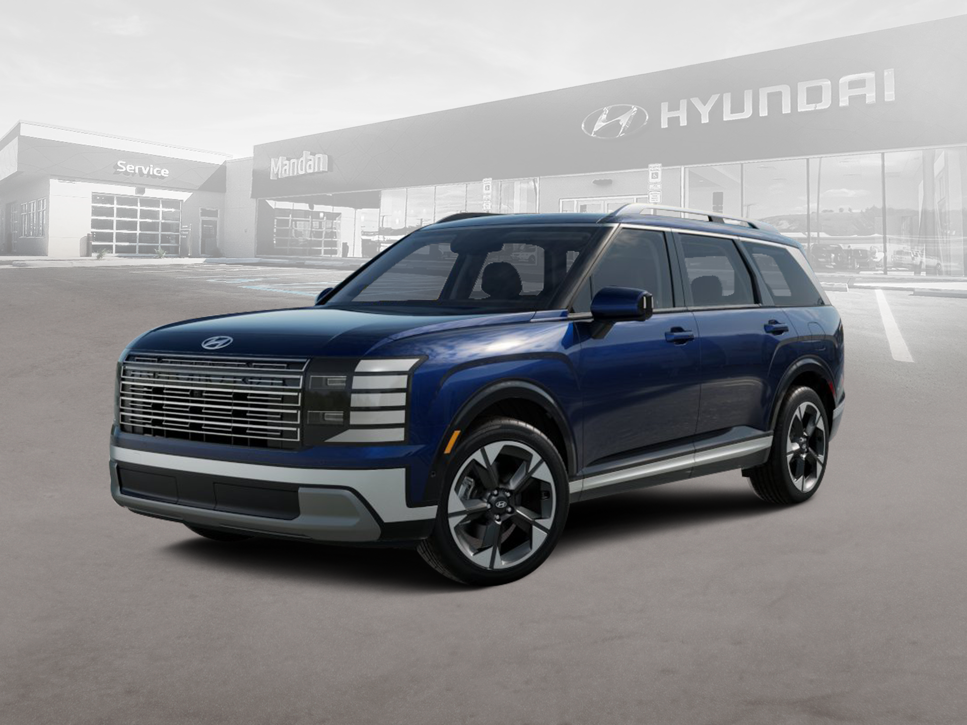 New 2026 Blue Hyundai Limited image 1