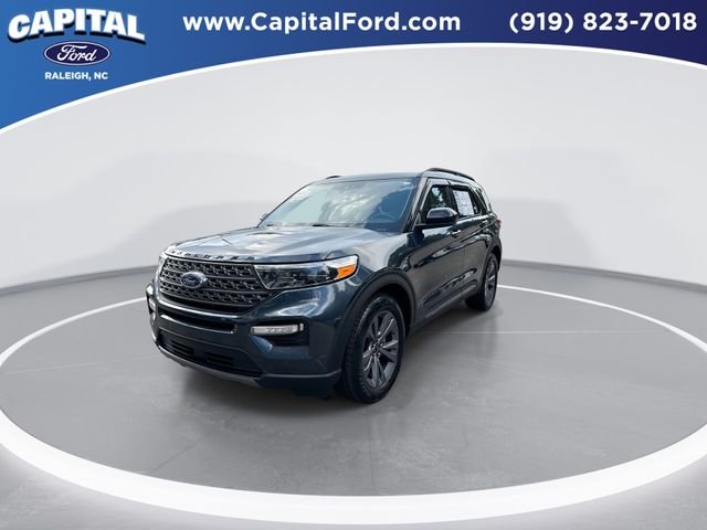 Used 2023 Blue Ford XLT image 4