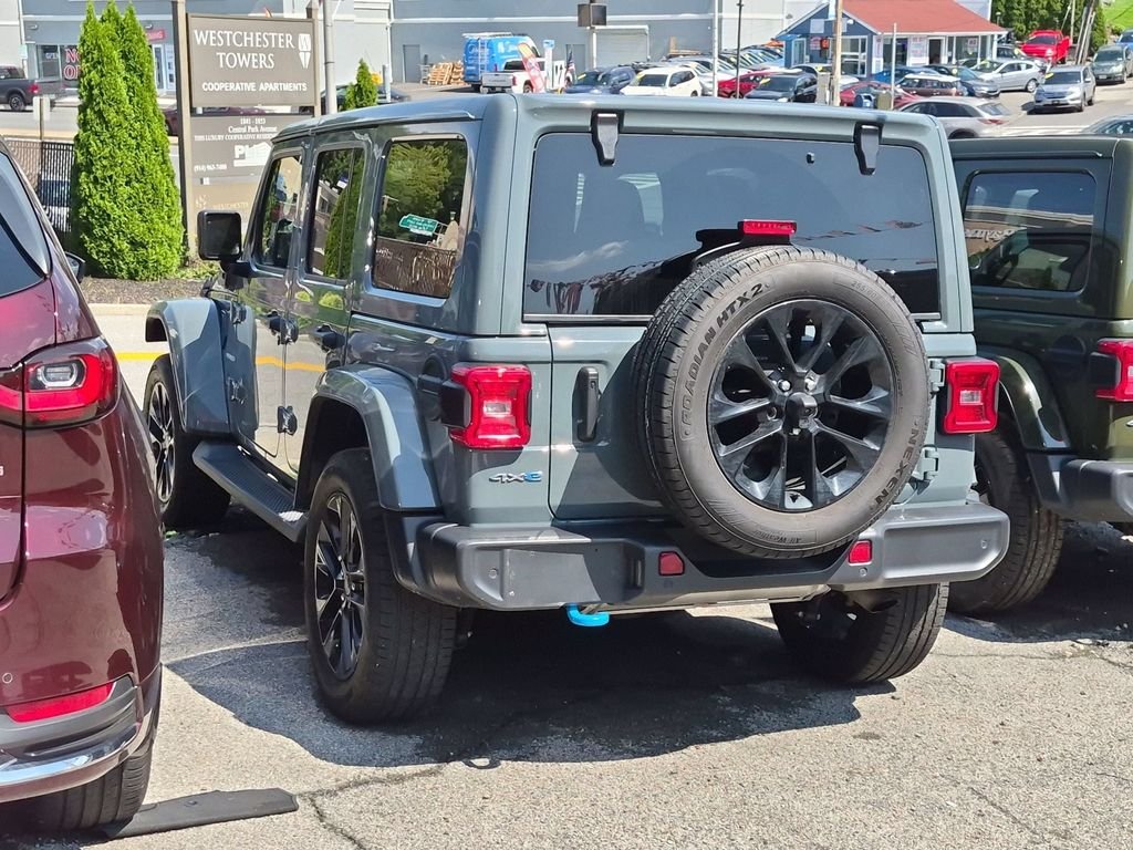 Used 2024 Gray Jeep Sahara 4xe image 7