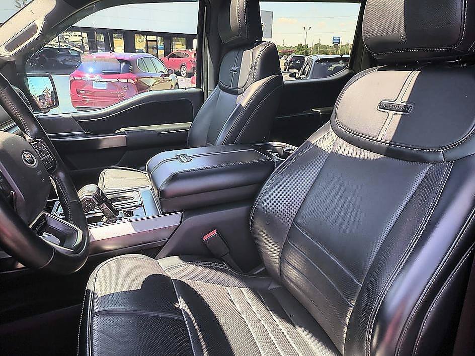 Used 2023 Gray Metallic Ford Platinum image 15