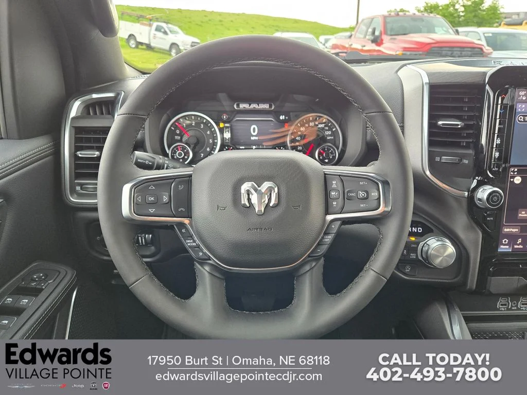 New 2026 Diamond Black Crystal Pearl-Coat Exterior Paint RAM Laramie image 16