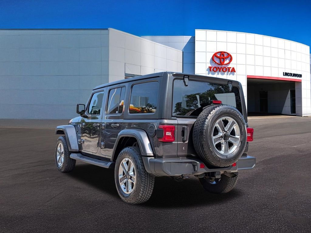 Used 2018 Gray Jeep Unlimited Sahara image 12