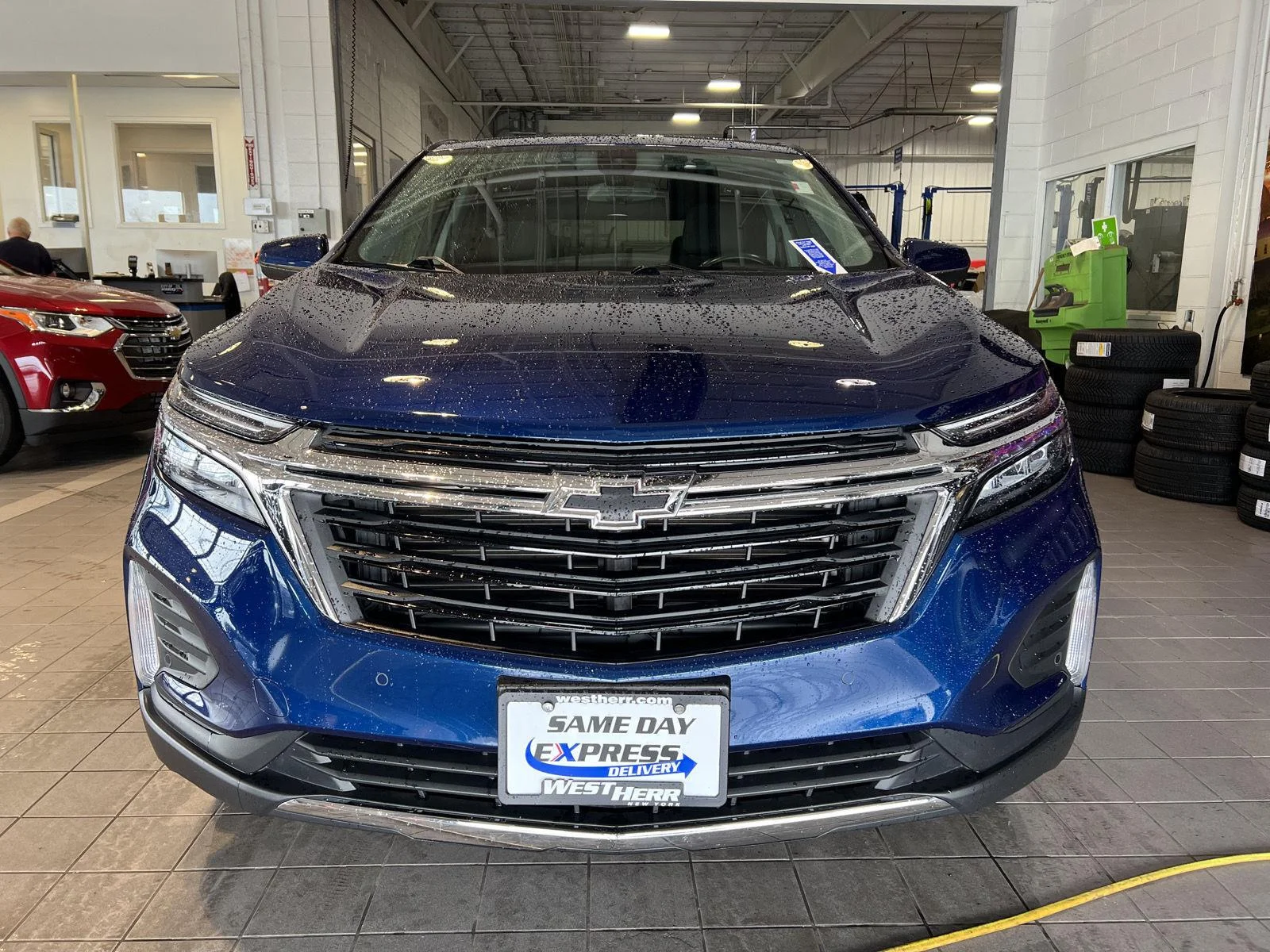 Used 2022 BLUE GLOW METALLIC Chevrolet LT image 2