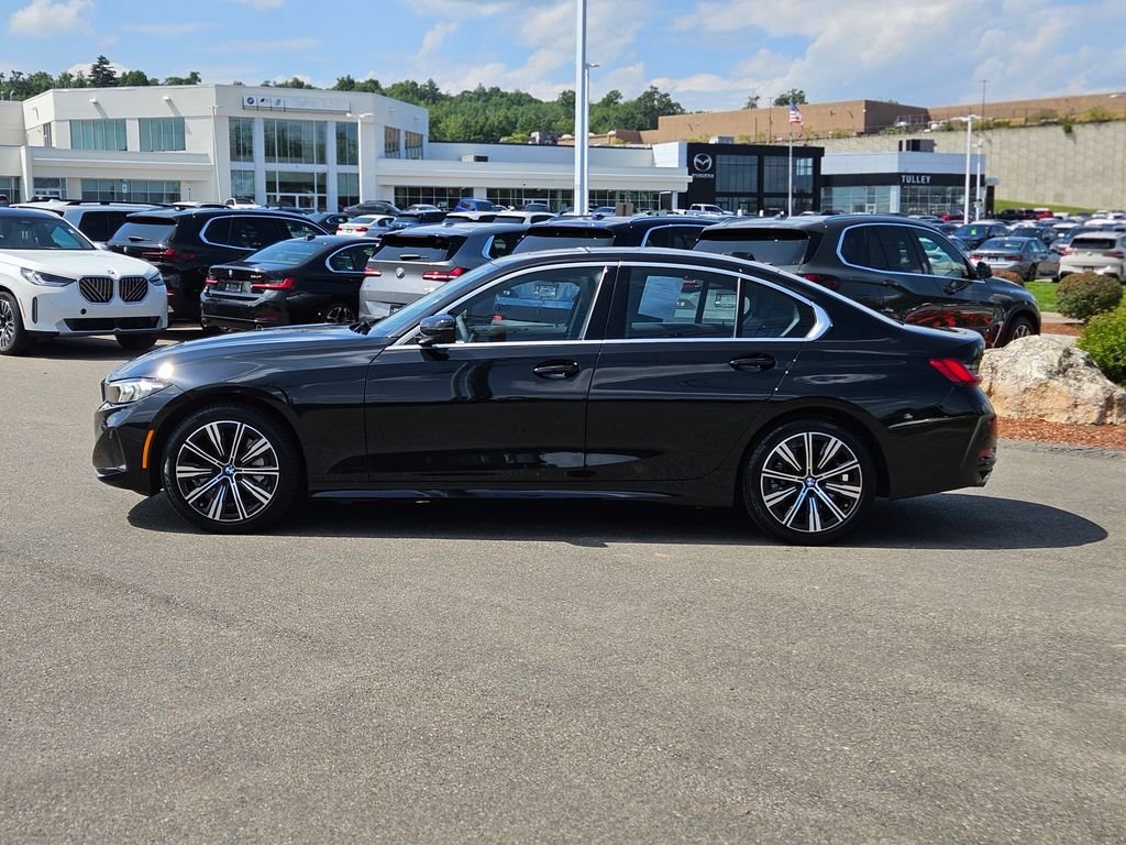 Certified Used 2025 Black Sapphire Metallic BMW 330i xDrive image 4