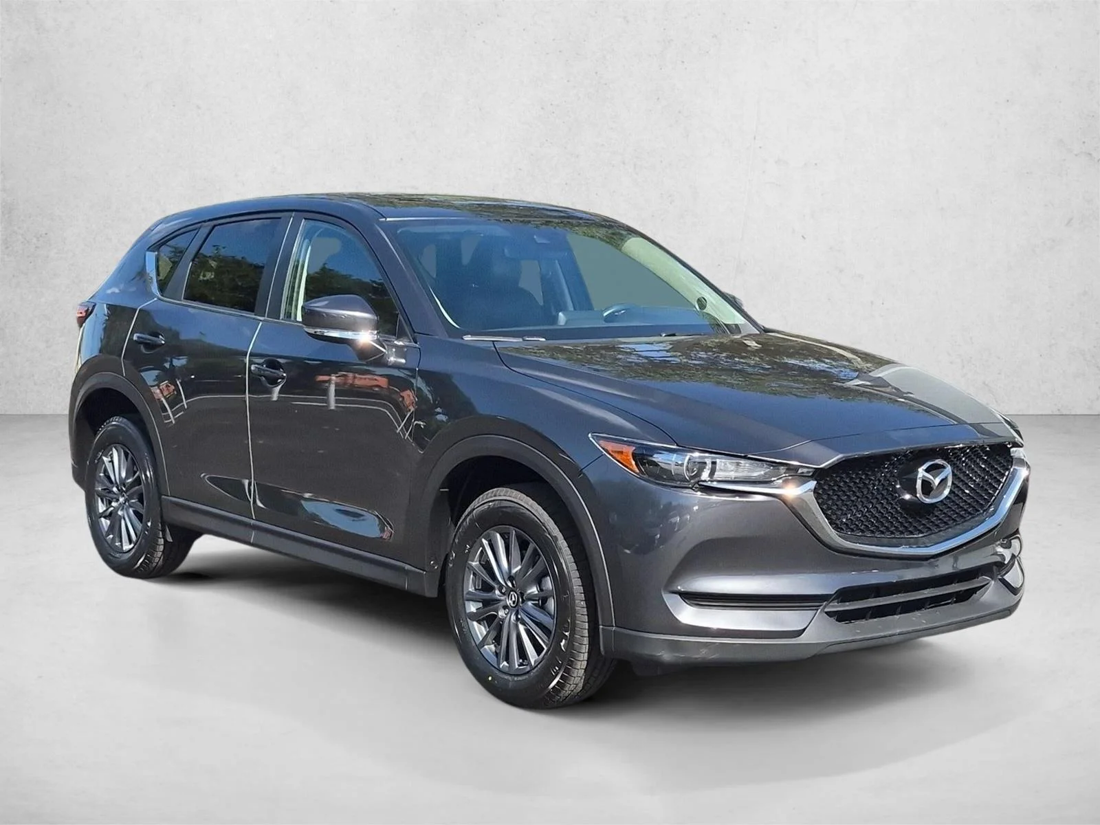 Used 2017 Machine Gray Metallic Mazda Touring image 3