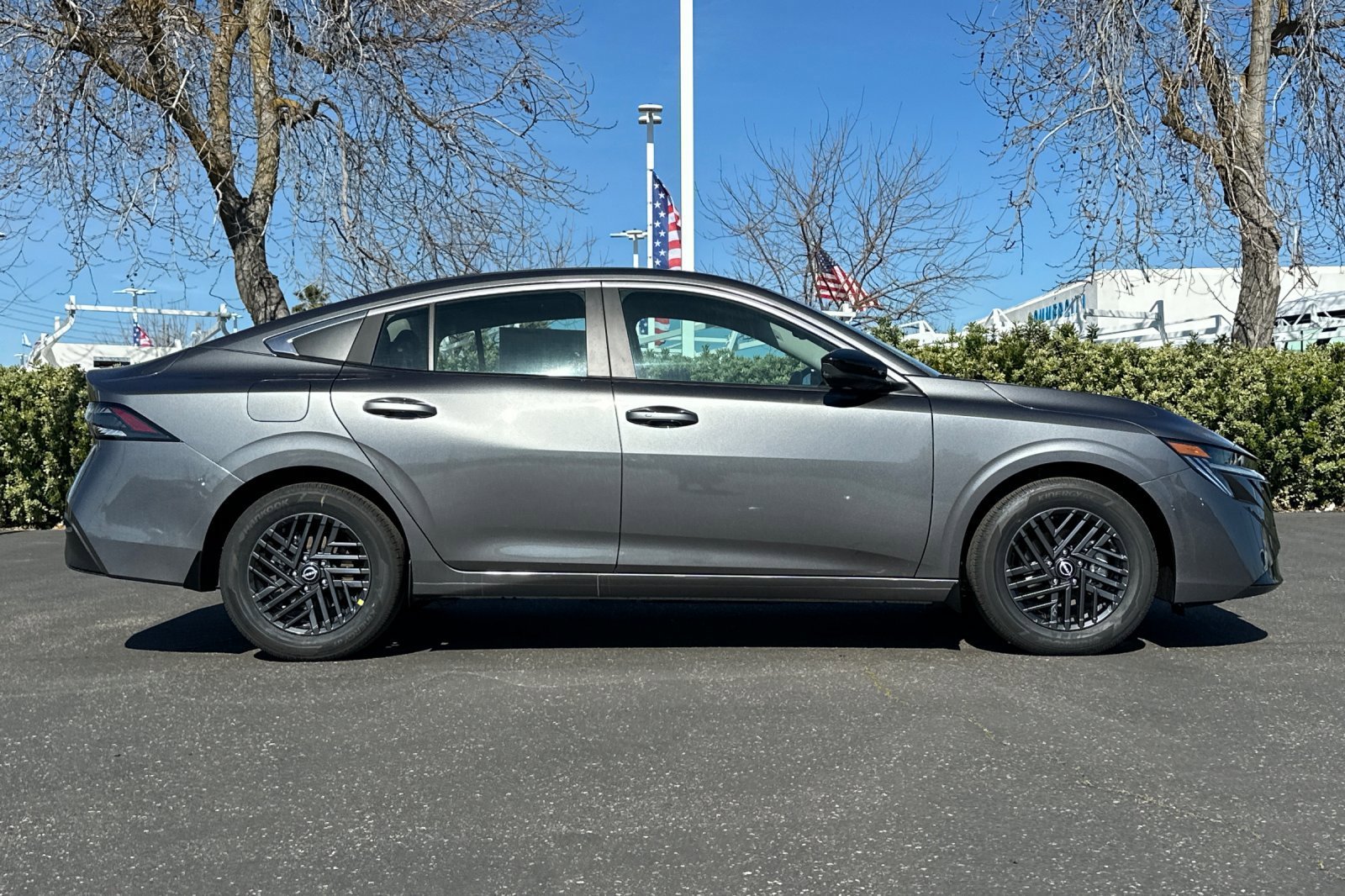New 2026 Gun Metallic Nissan SV image 3